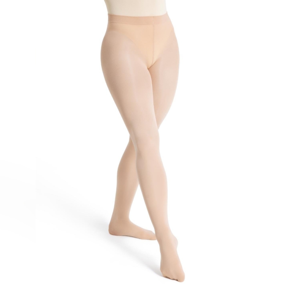 Capezio matte semi opaque ultra soft transition tights S/M light suntan